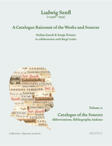 Senfl-Katalog, Band 2, Cover